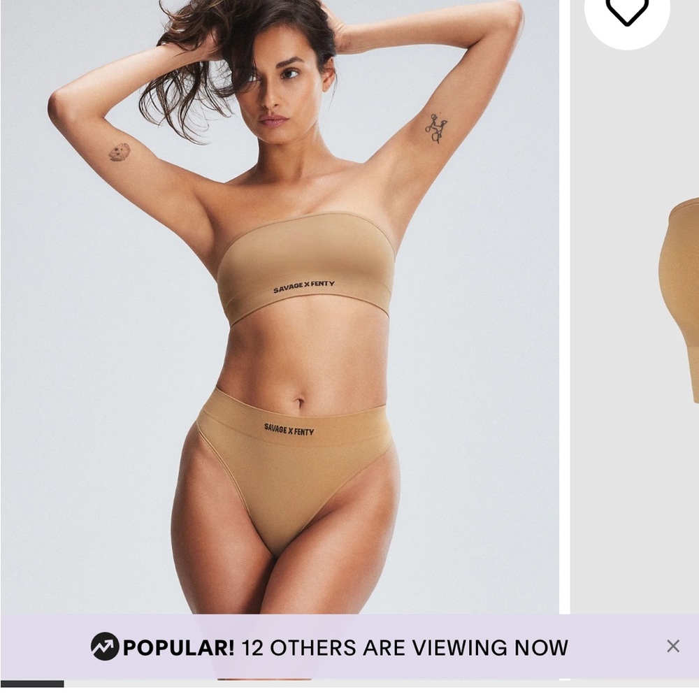 Savage X Fenty Seemless Bandeau Bralette